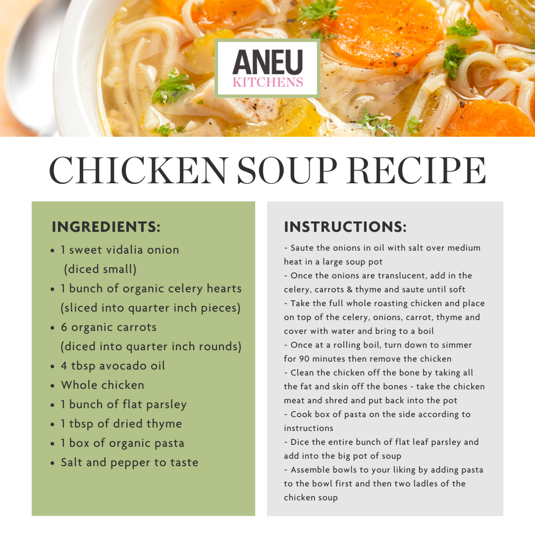 ANEU Kitchens Chicken Soup Recipe